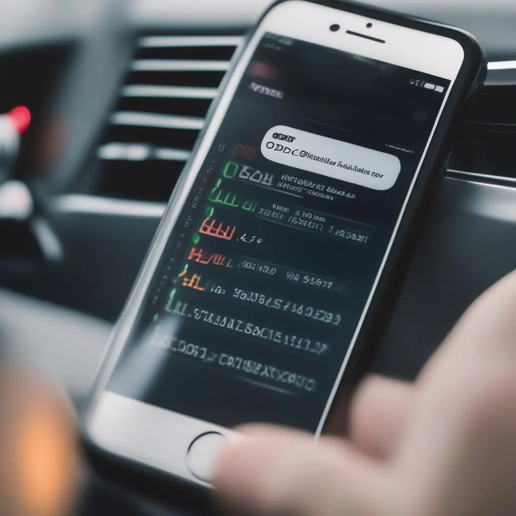 Codes d'erreurs OBD Tester iPhone