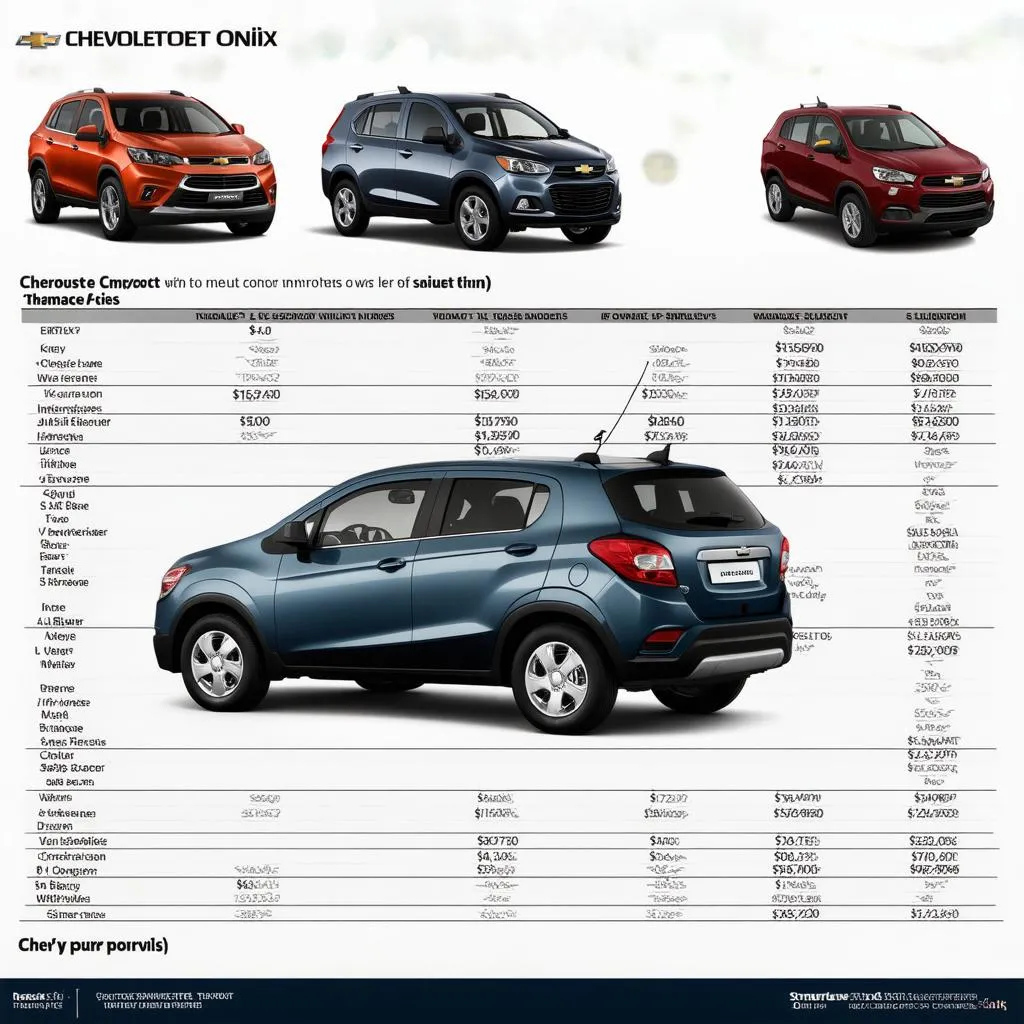 Chevrolet Onix vs other compact SUVs