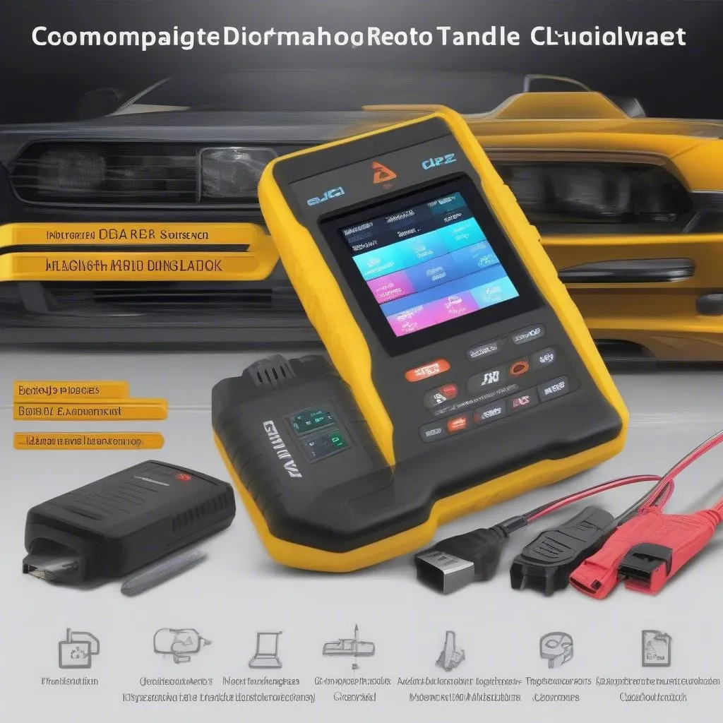 Outil de diagnostic compatible SAE J2534