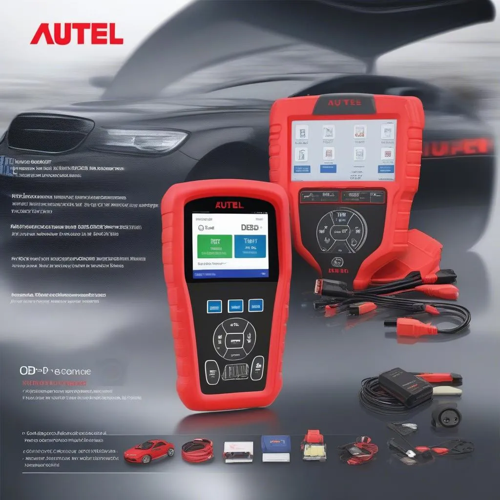 Outil de diagnostic OBD Autel France : Diagnostic précis et fiable pour tous les types de véhicules