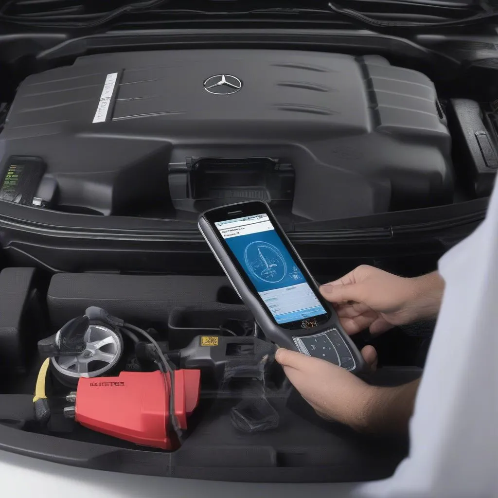 Outil de diagnostic spécialisé pour les véhicules Mercedes-Benz