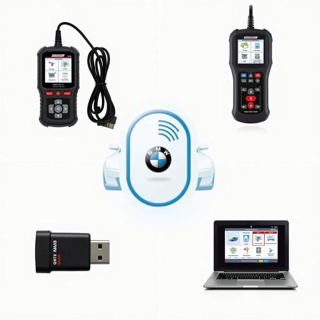 Différents types d'outils de diagnostic OBD2 compatibles avec BMW