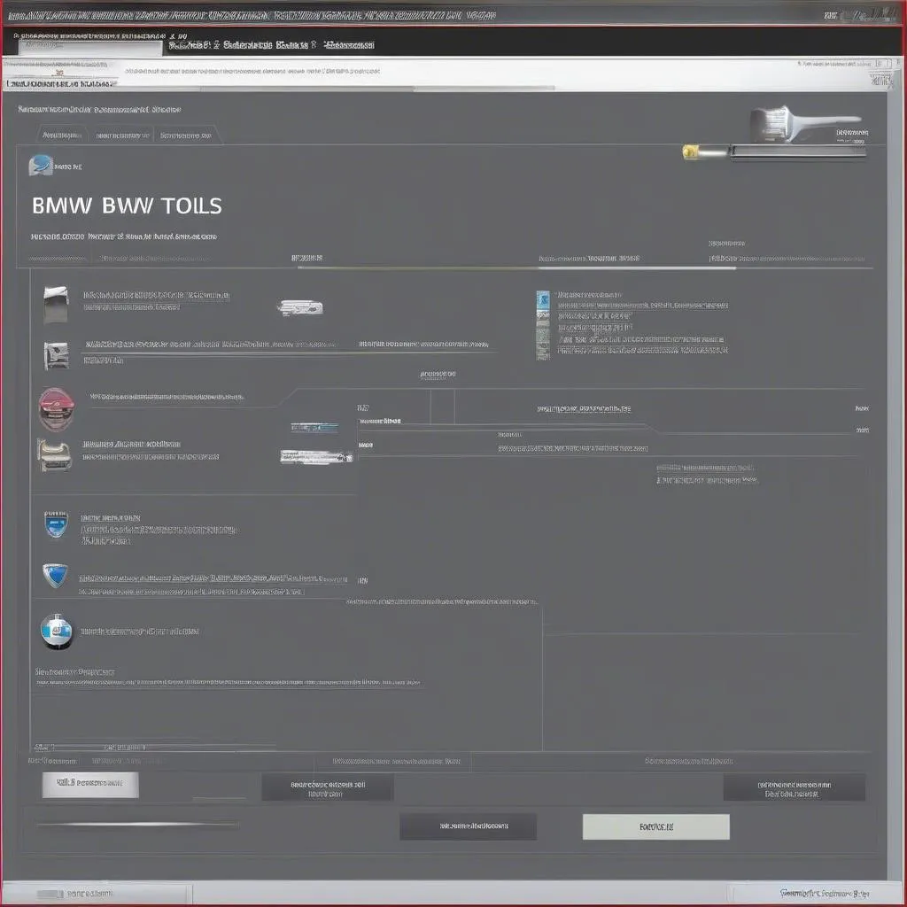 Logiciel de téléchargement d'outils standard BMW