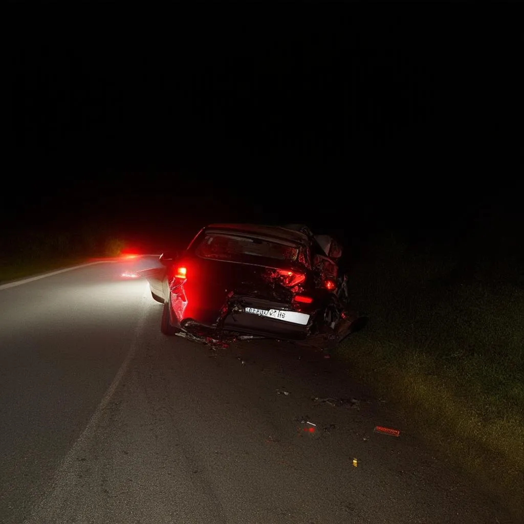 Panne de voiture la nuit