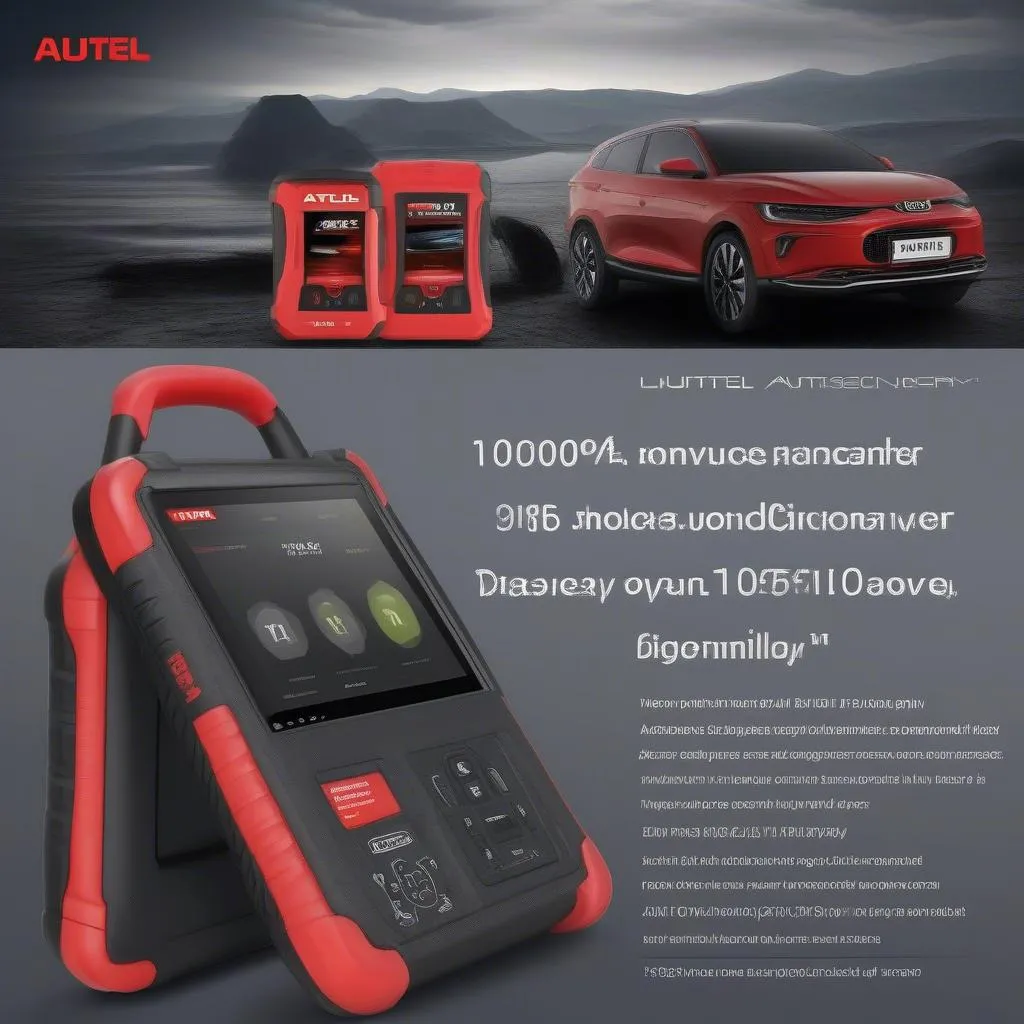 Scanner Autel Pavilly pour diagnostic de voiture européenne