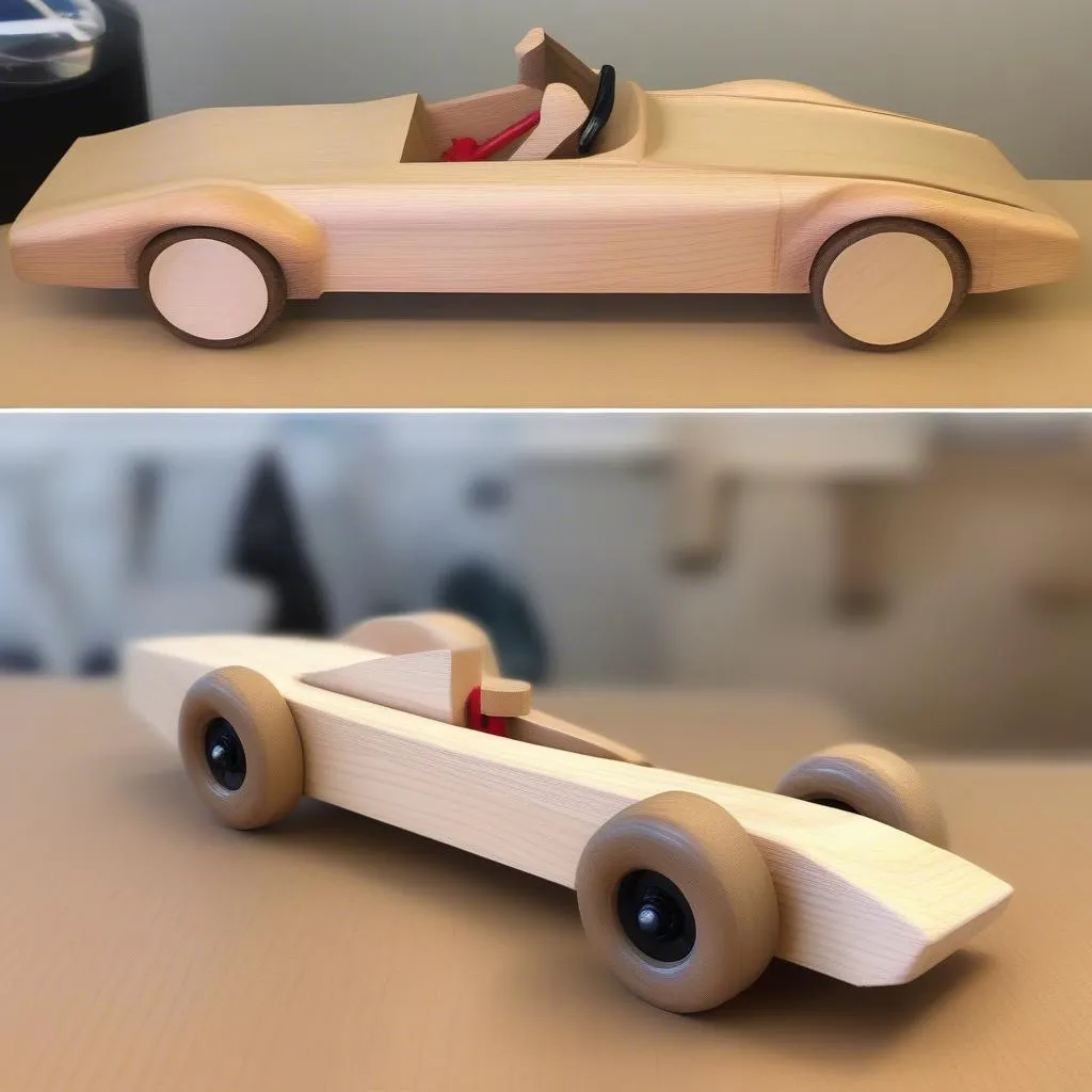 mẫu xe pinewood derby