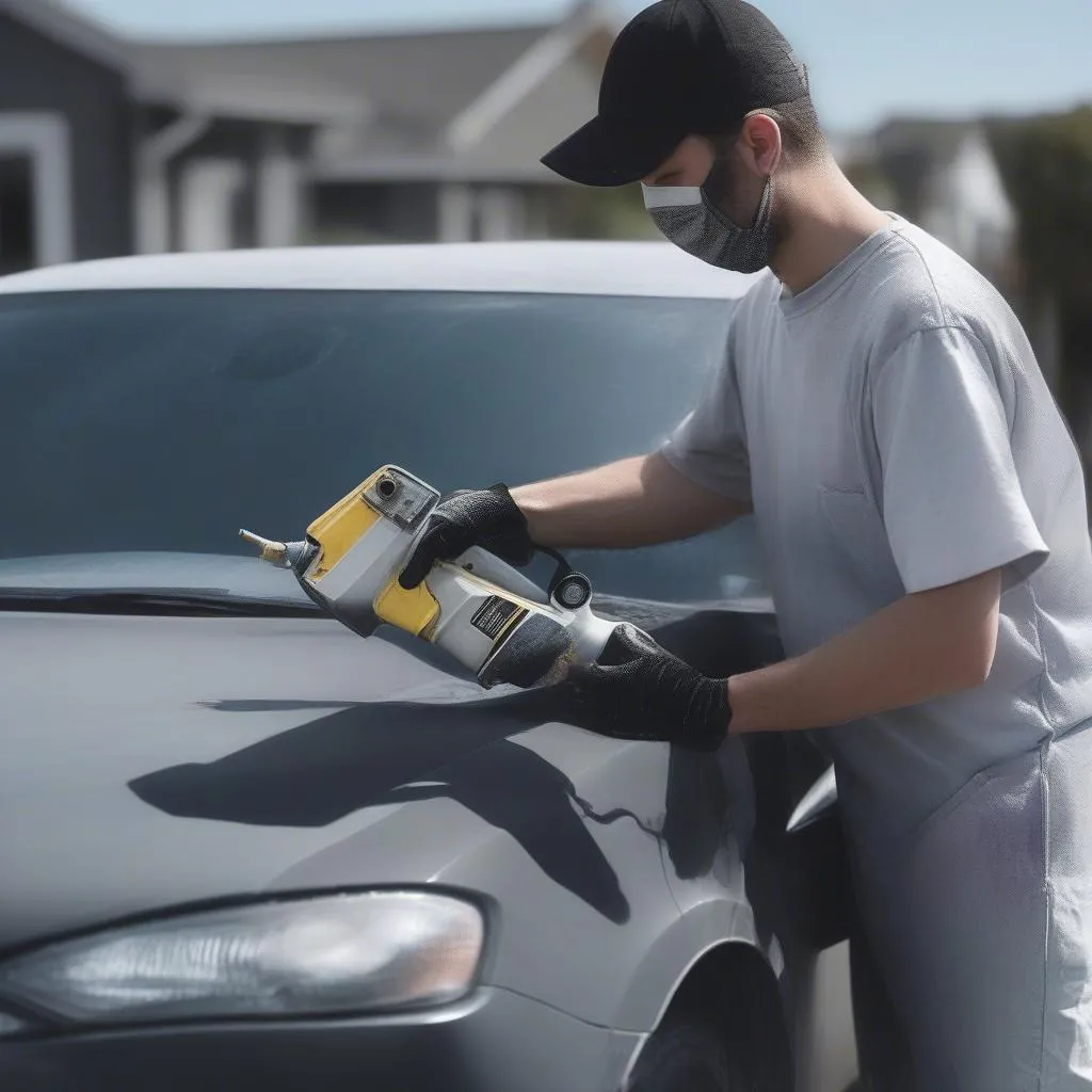 Pistolet à peinture pour voiture