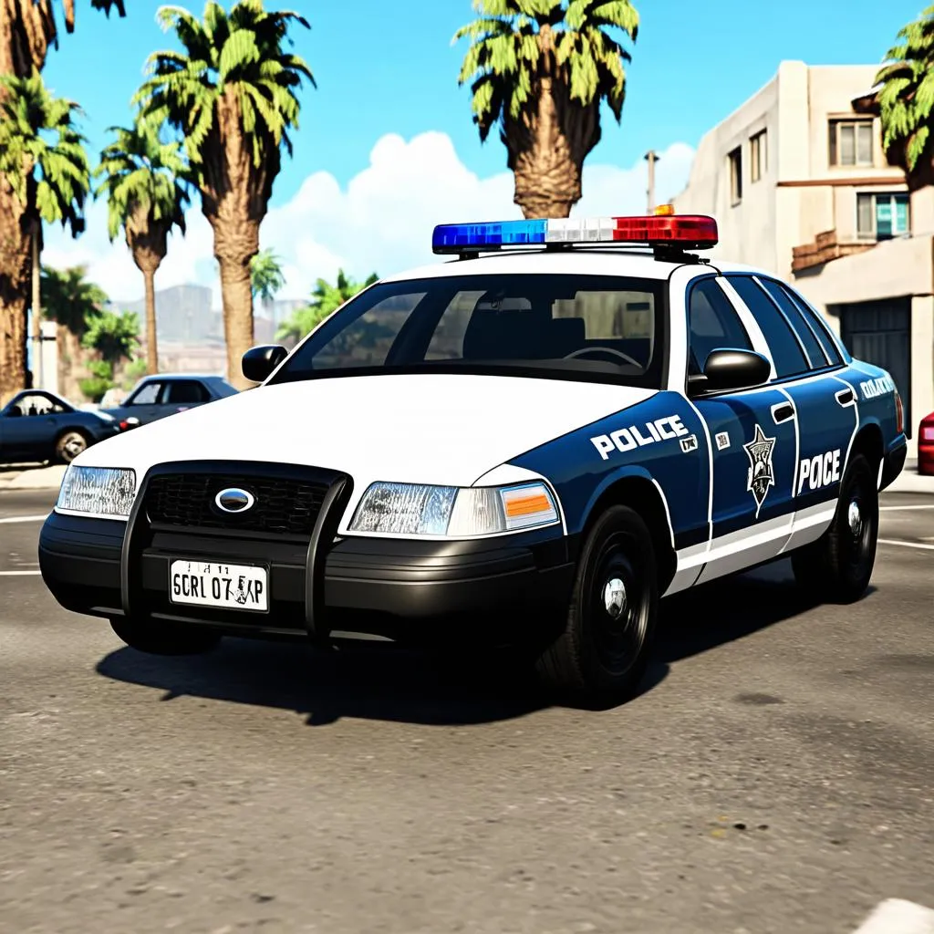 Voiture de police GTA 5