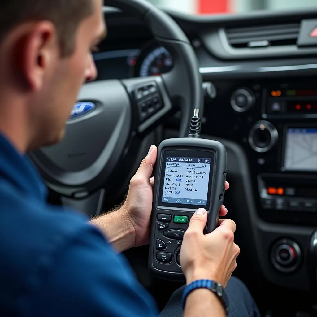 Diagnostic d'une pompe à carburant Ford Ranger 2.5