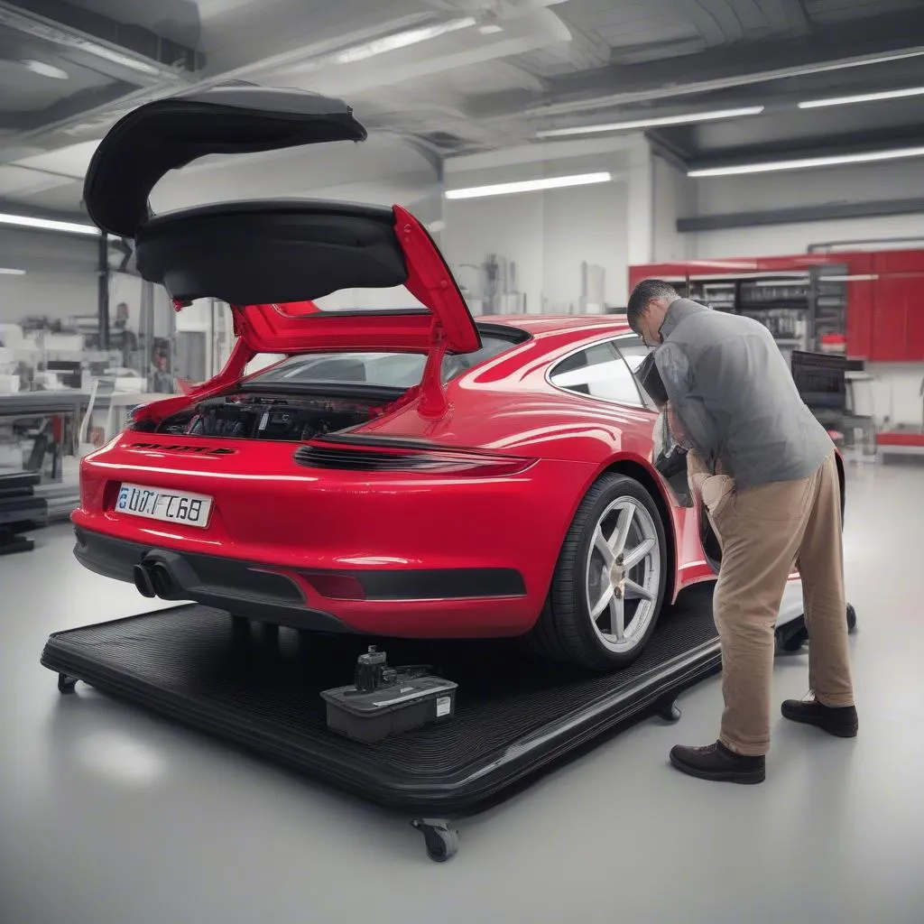 Porsche car diagnostics