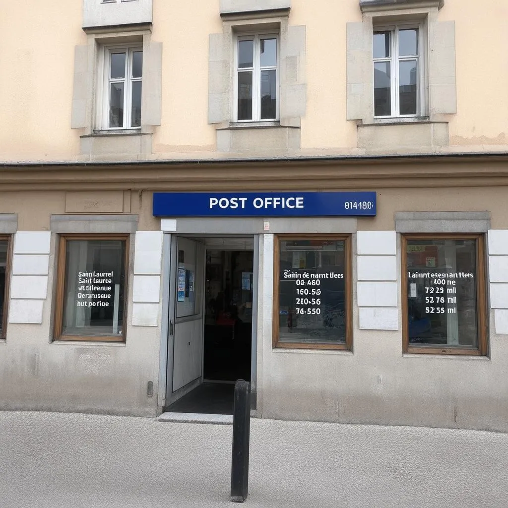 Horaires de la Poste