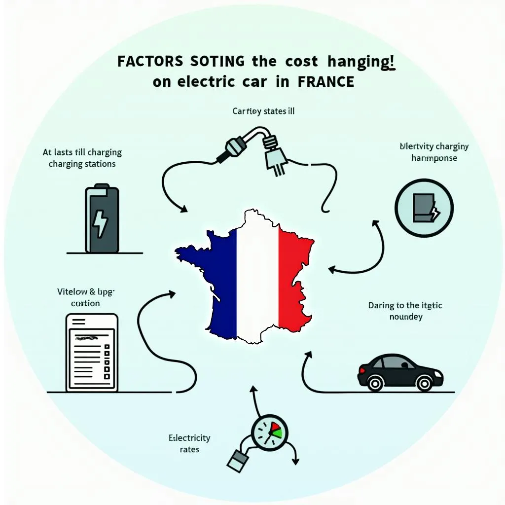 Coût de la recharge d'une voiture électrique en France