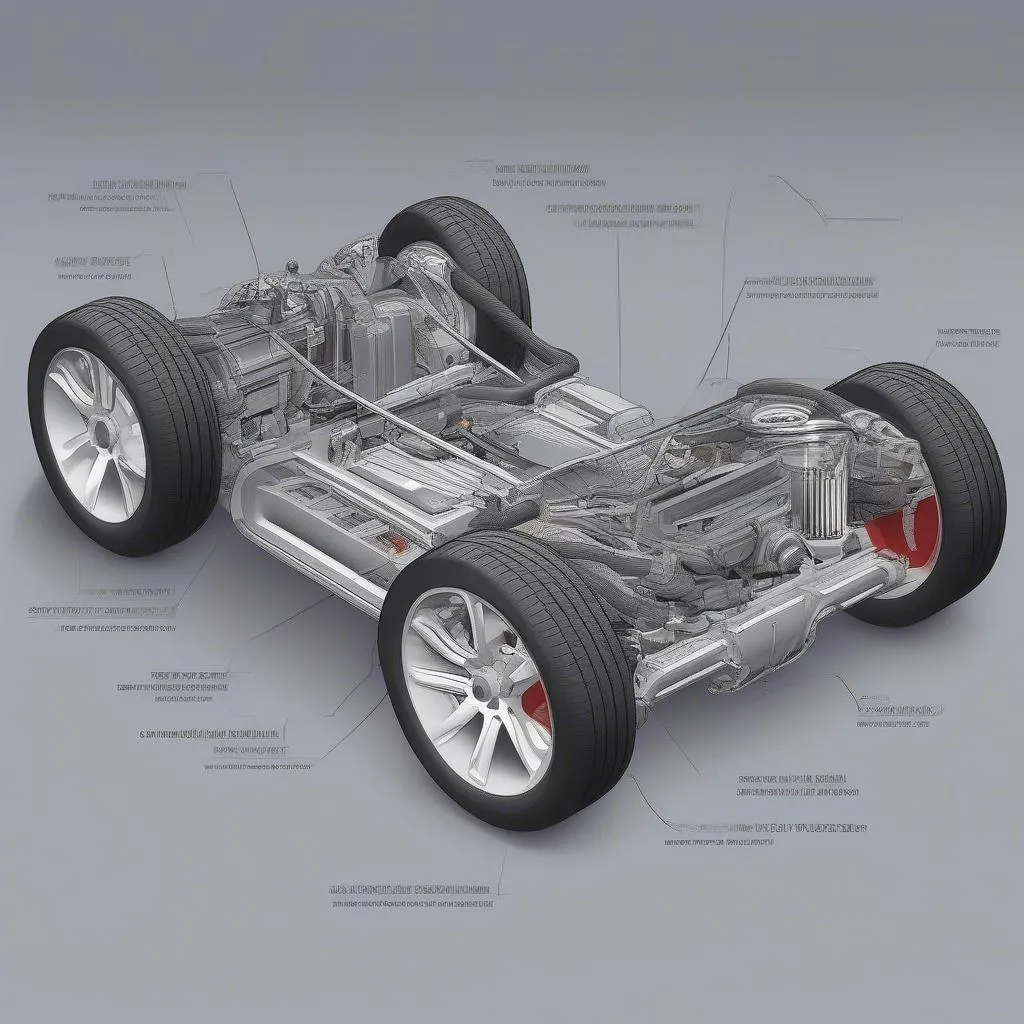 Chassis de Voiture RC