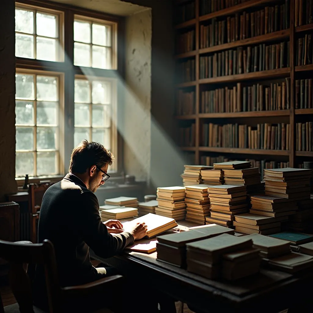 Recherche dans les archives du Collège Guillaume des Autels