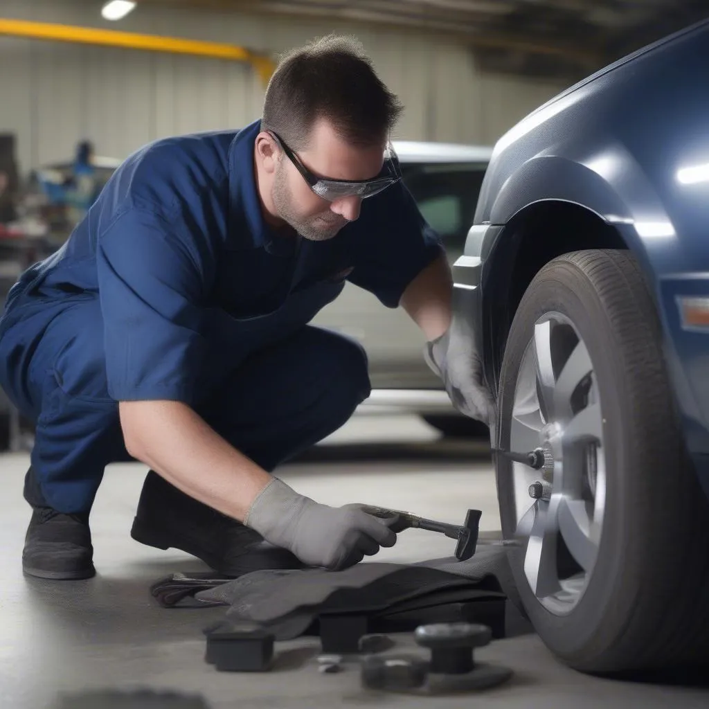 Remplacement des Plaquettes de Frein sur une Lincoln Town Car 2011