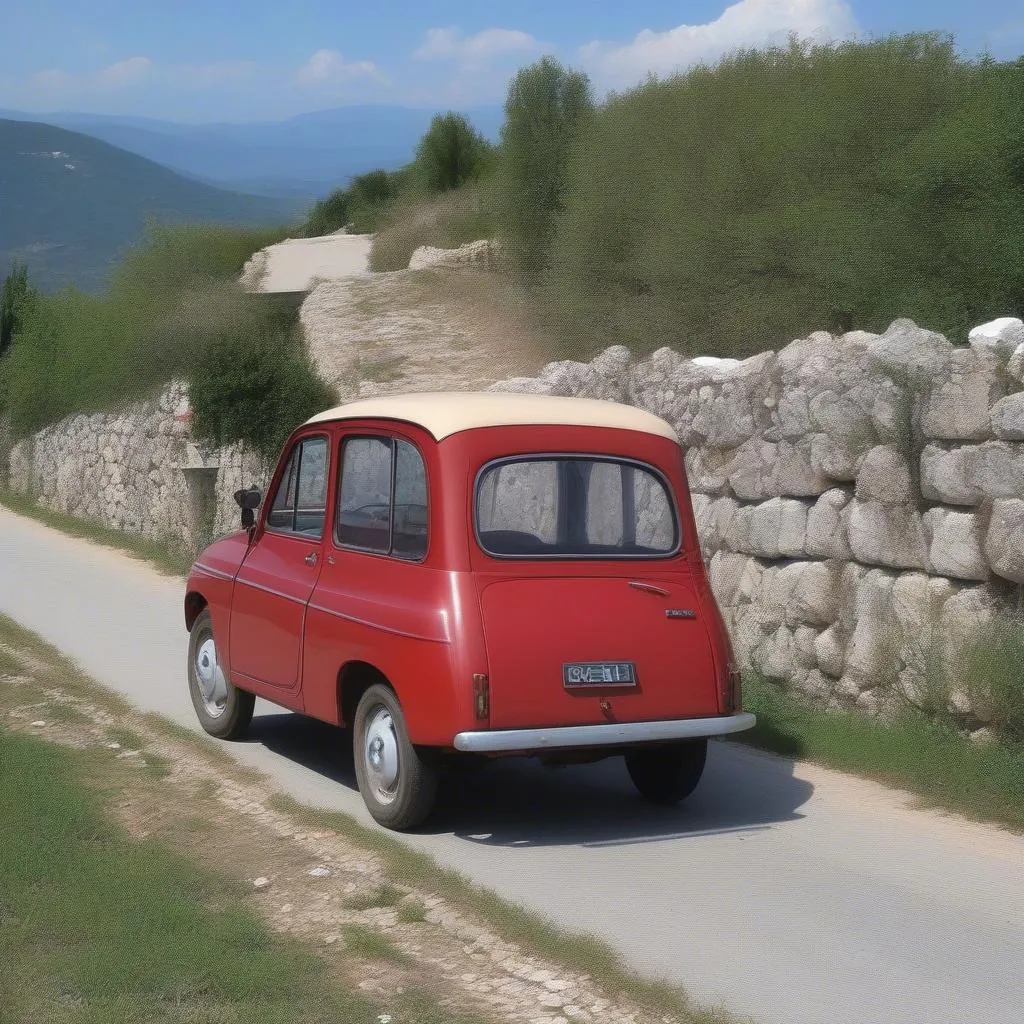 Renault 4L à Medjugorje