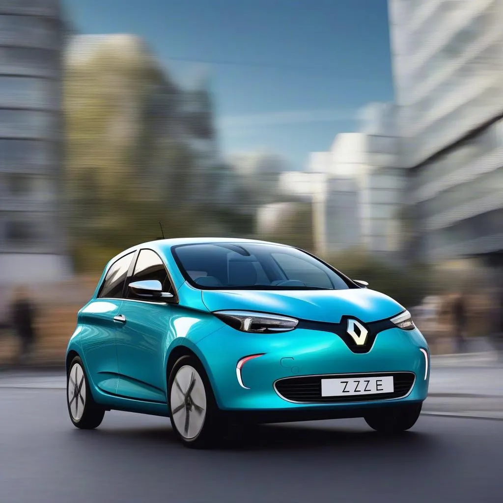 Renault Zoe Electric Car