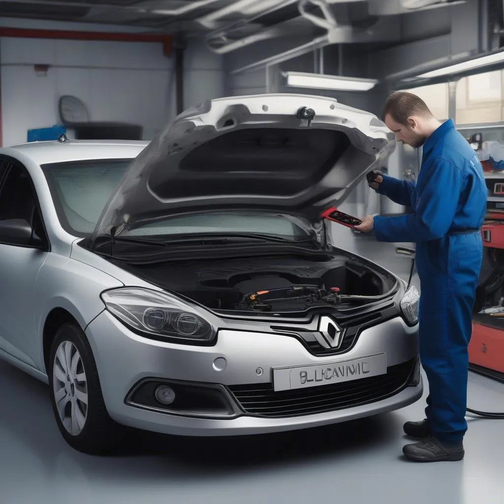 Diagnostic de Renault Fluence avec un scanner OBD