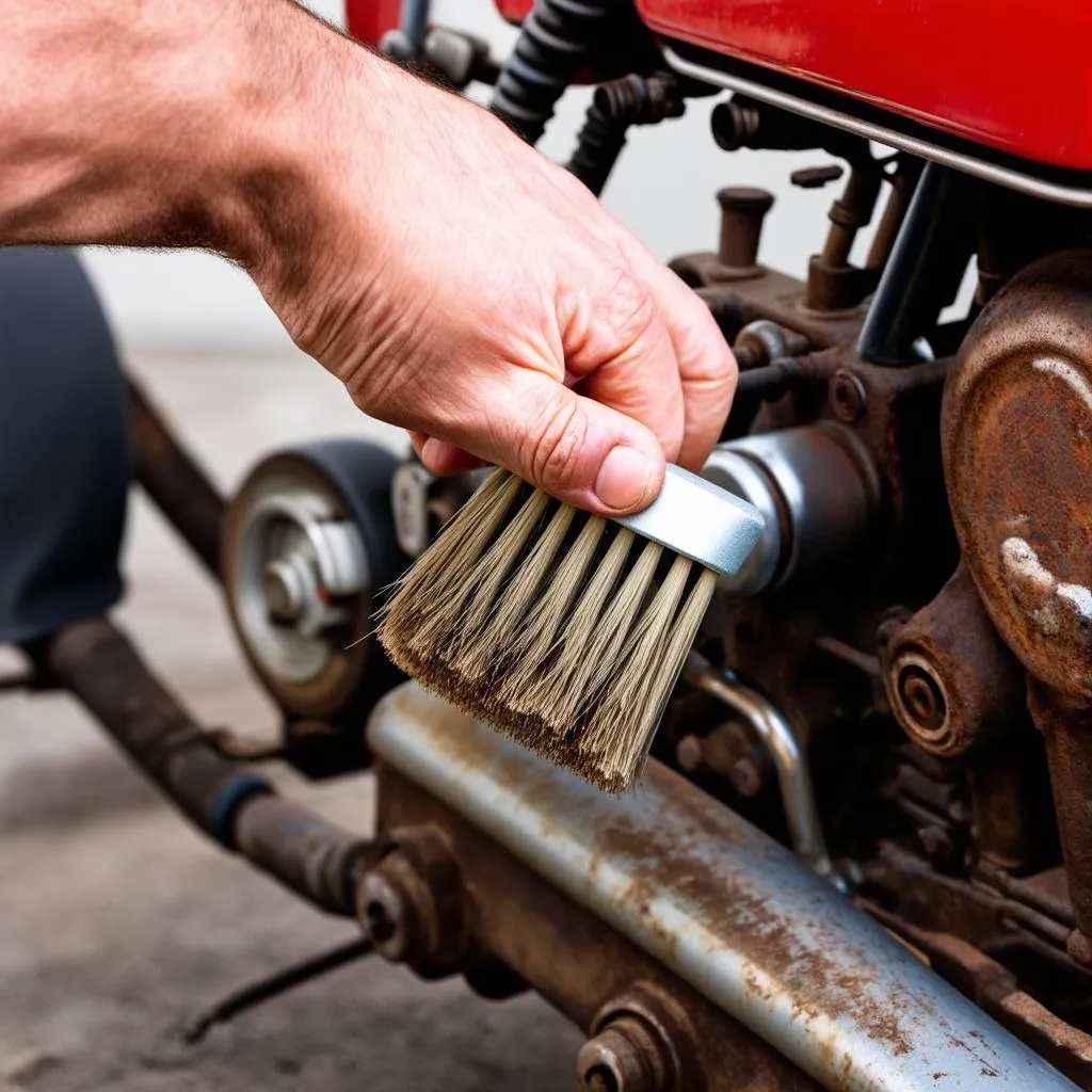 Restauration d'une motoculture