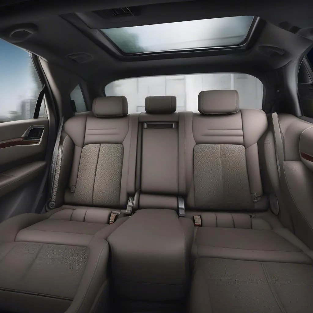 SsangYong Rexton Family Interior