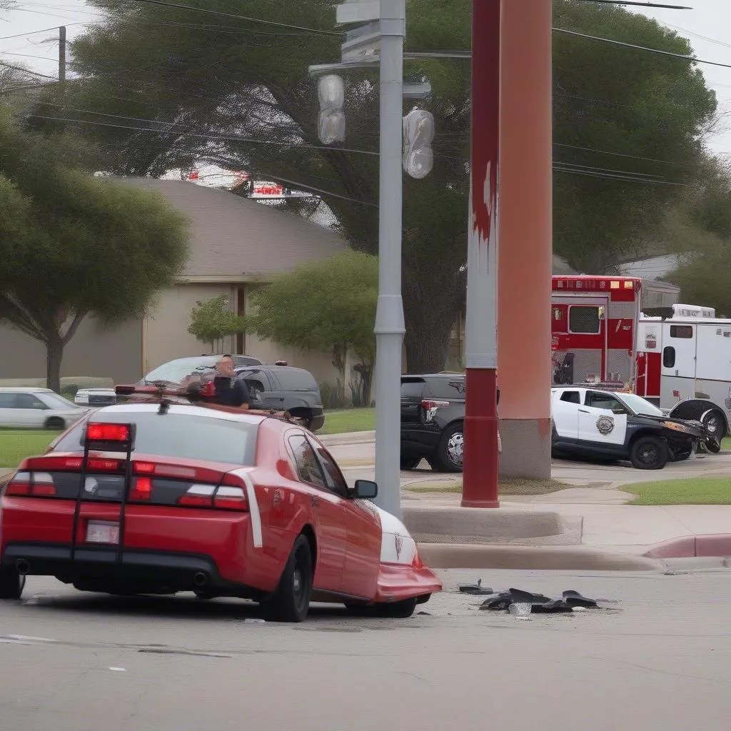 Accident de voiture San Antonio