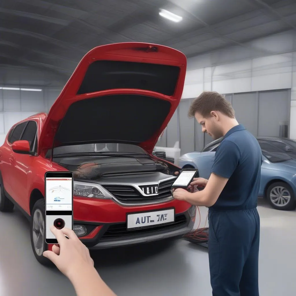 Scanner automobile Autel France pour le diagnostic