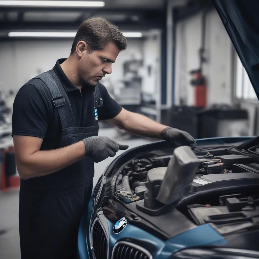 Diagnostic des problèmes d'allumage sur une BMW avec un scanner de concessionnaire