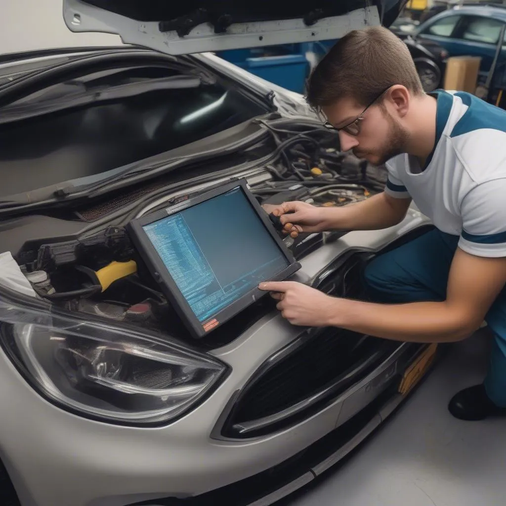 Scanner de concessionnaire pour voiture européenne