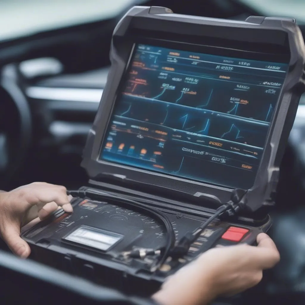 Scanner de diagnostic automobile