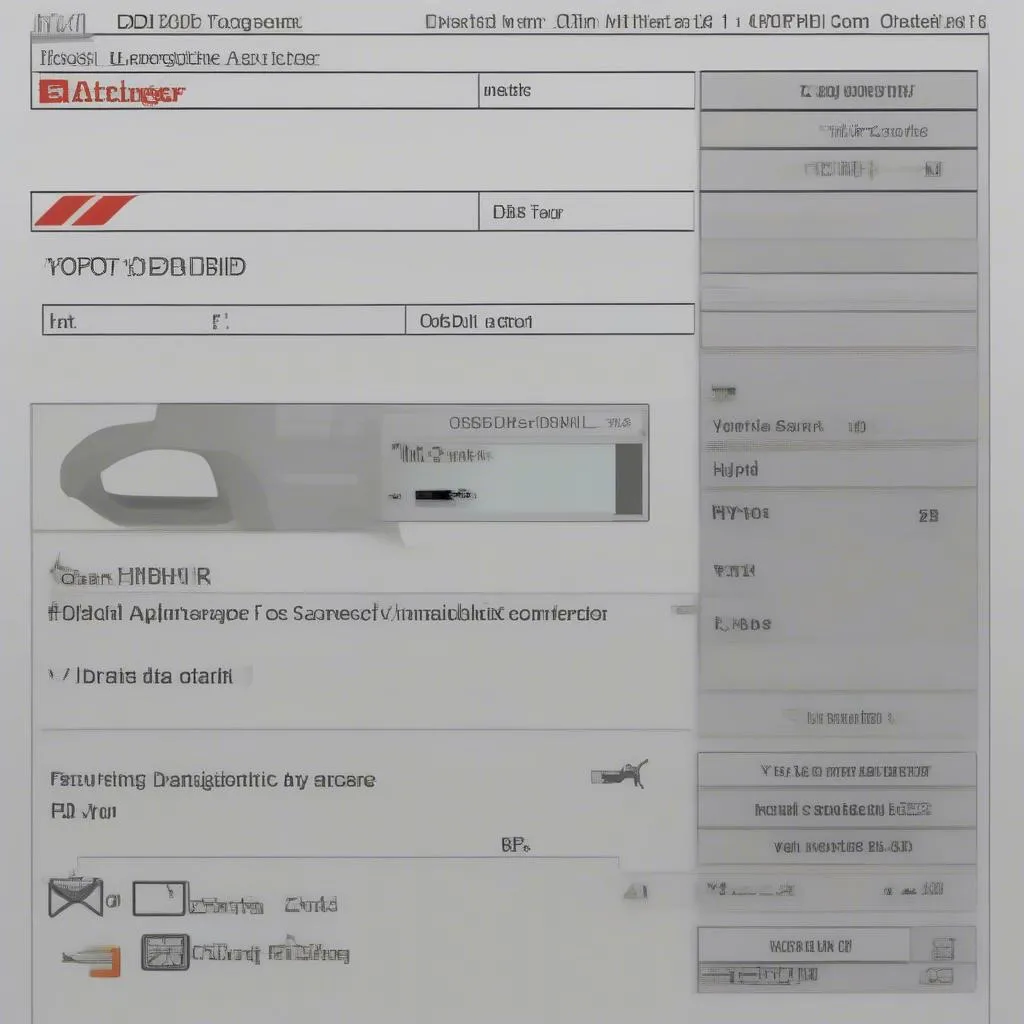 Scanner de diagnostic pour une Toyota Avalon hybride