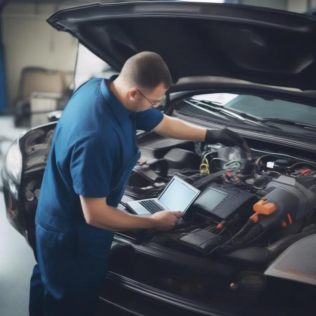 Scanner de diagnostic automobile pour voitures européennes