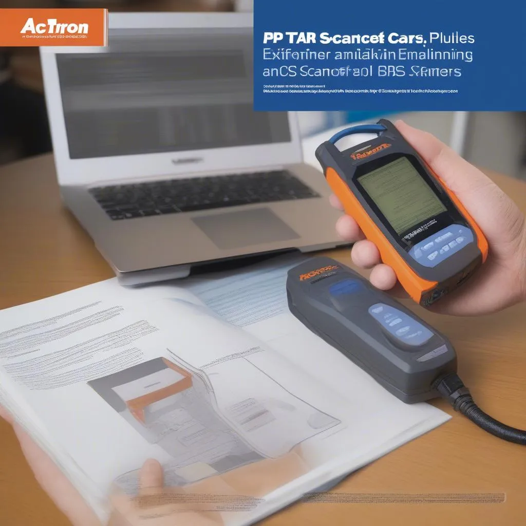 Manuel d'utilisation du scanner Actron PocketScan Plus pour le diagnostic des systèmes ABS et CAN