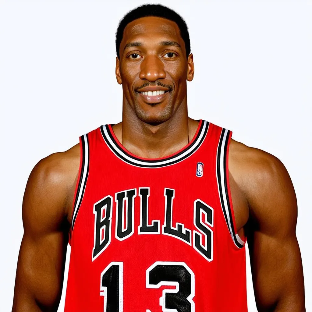 Scottie Pippen en maillot des Bulls