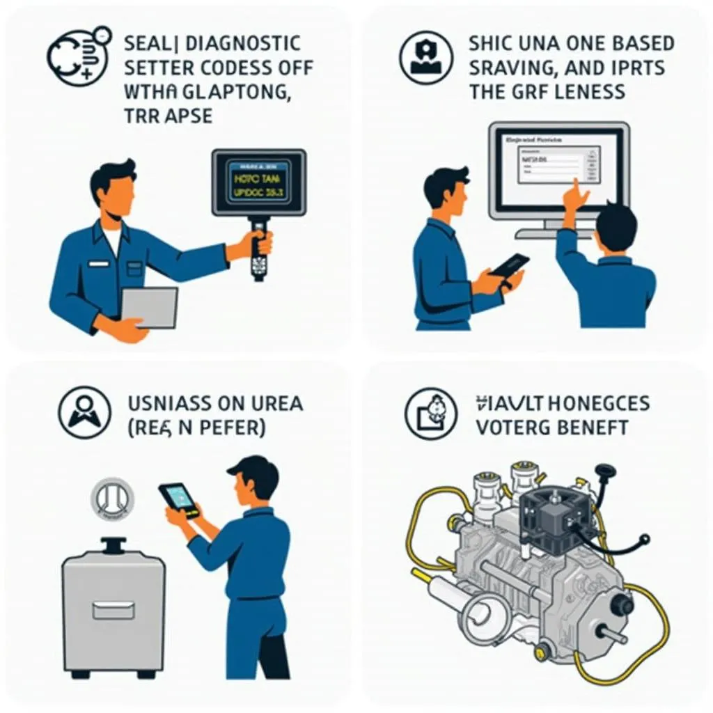 Diagnostic d'une panne du système SCR