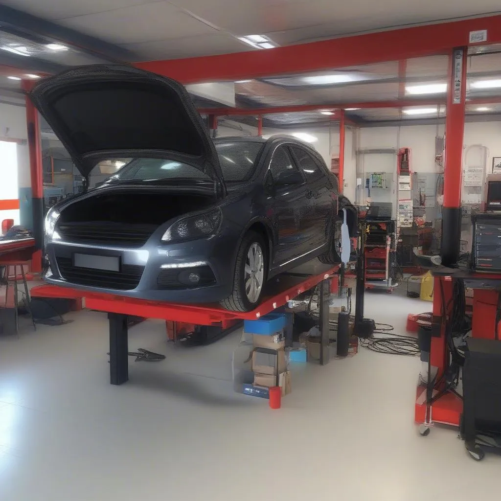 Services de diagnostic et de réparation automobile 