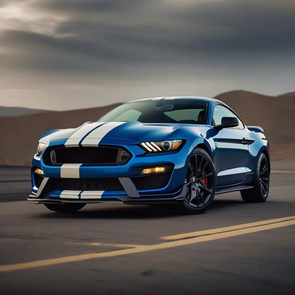 Design moderne de la Shelby GT350