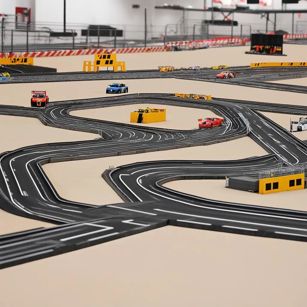 Slot car track