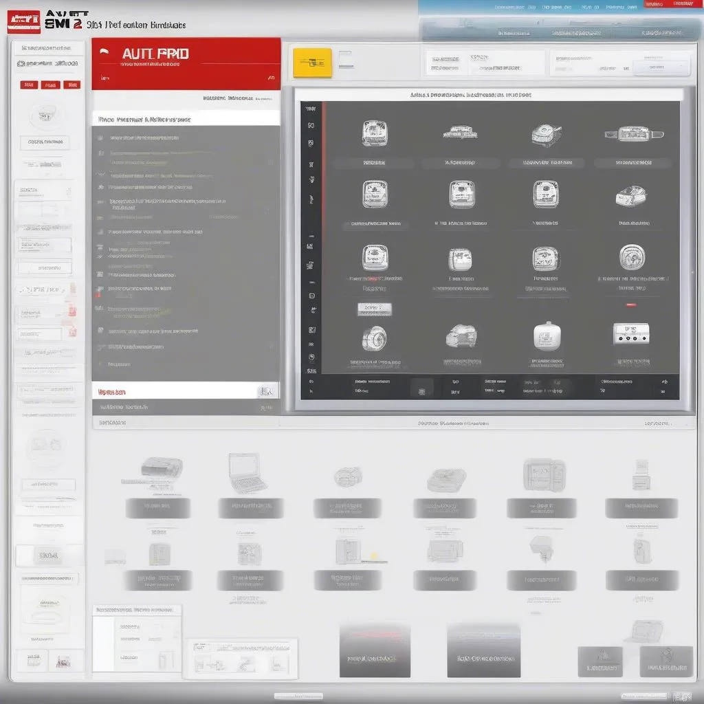 Interface logicielle du SM2 Pro