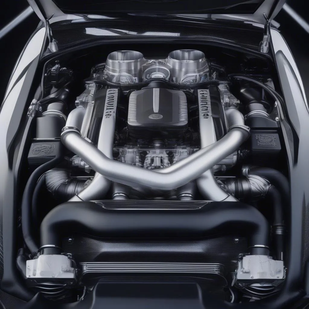 Le moteur V8 biturbo de la SSC Tuatara