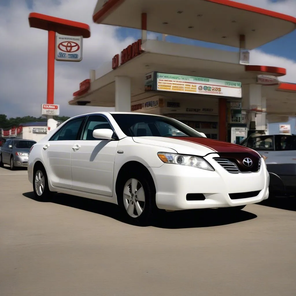 Toyota Camry 2009 gas mileage