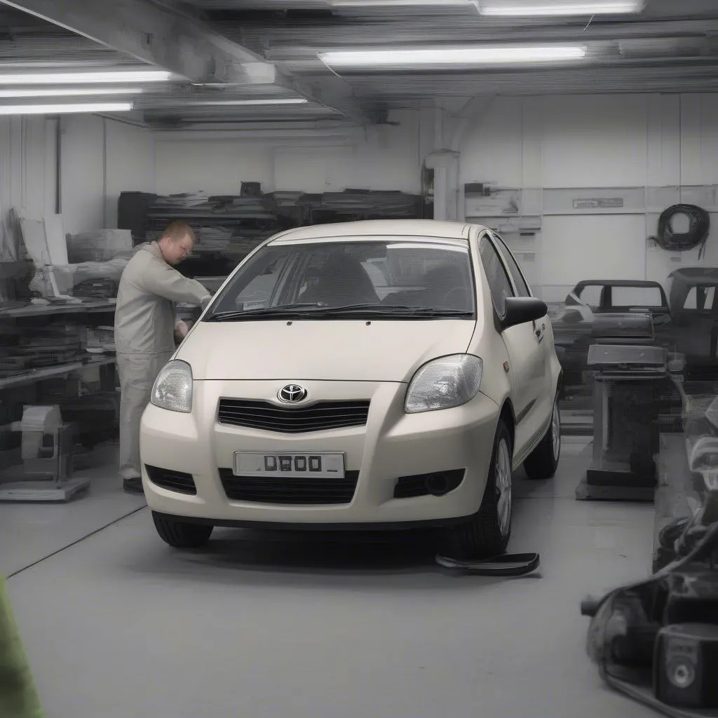 Une inspection professionnelle de votre Toyota Yaris 2008