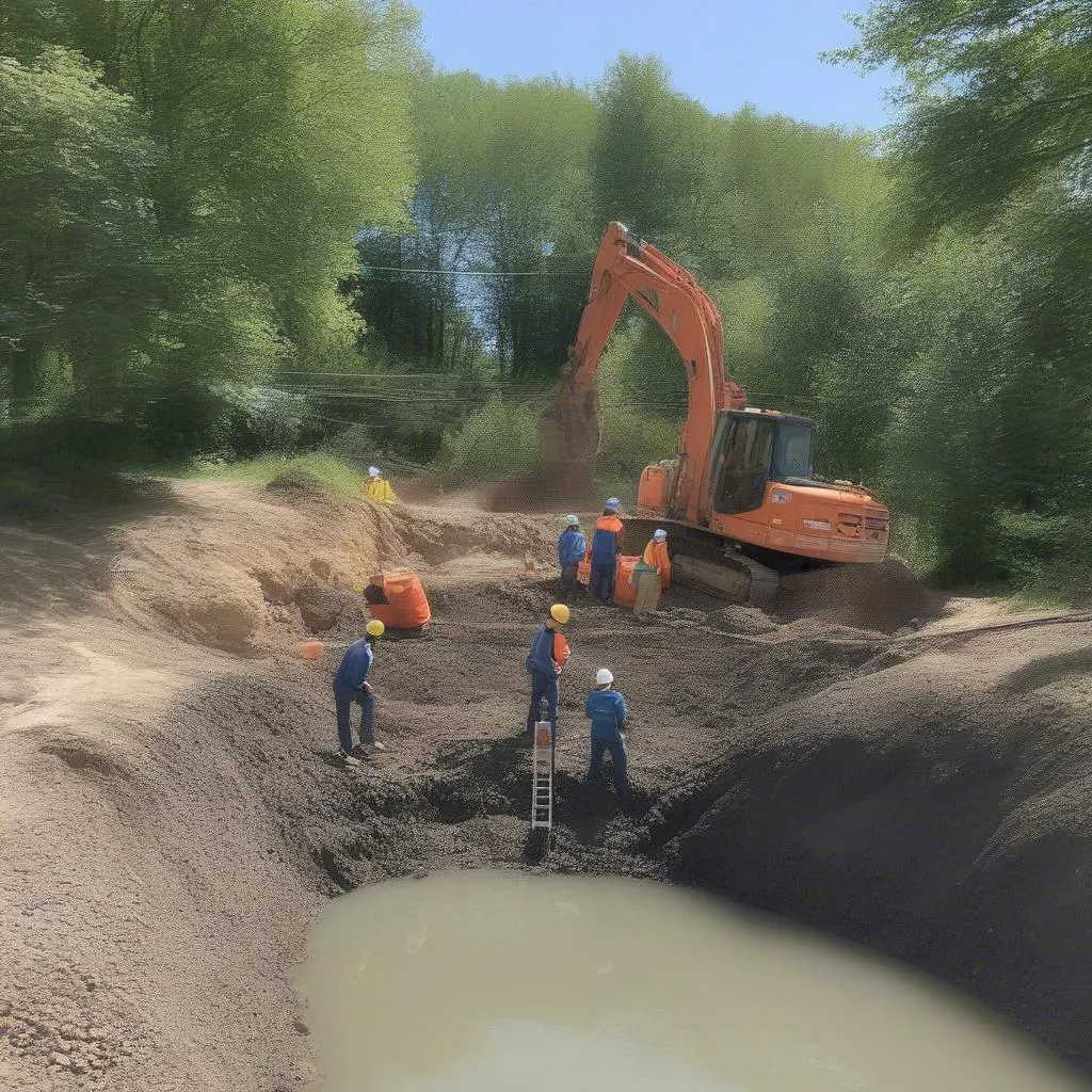 Travaux sur le réseau d'eau