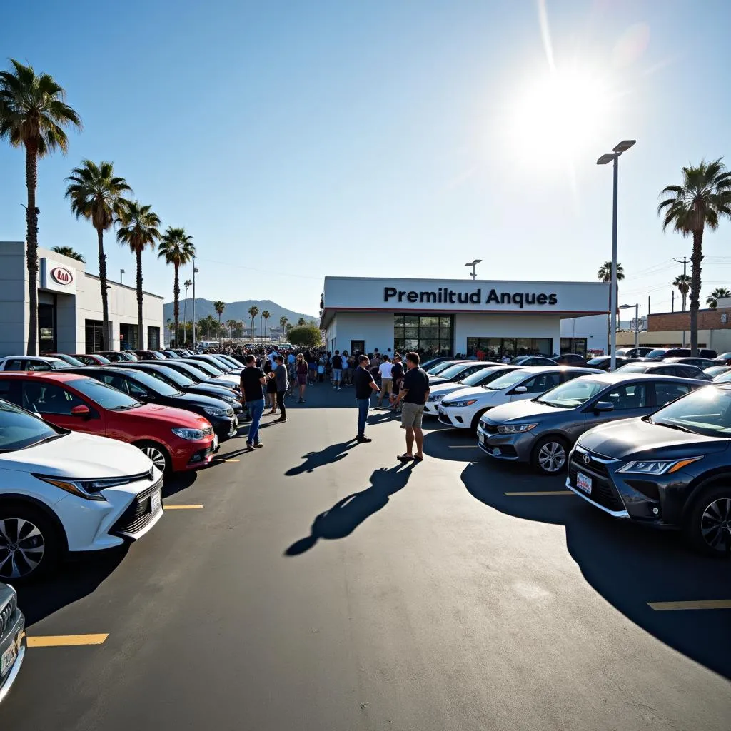 Trouver une voiture d'occasion à Los Angeles