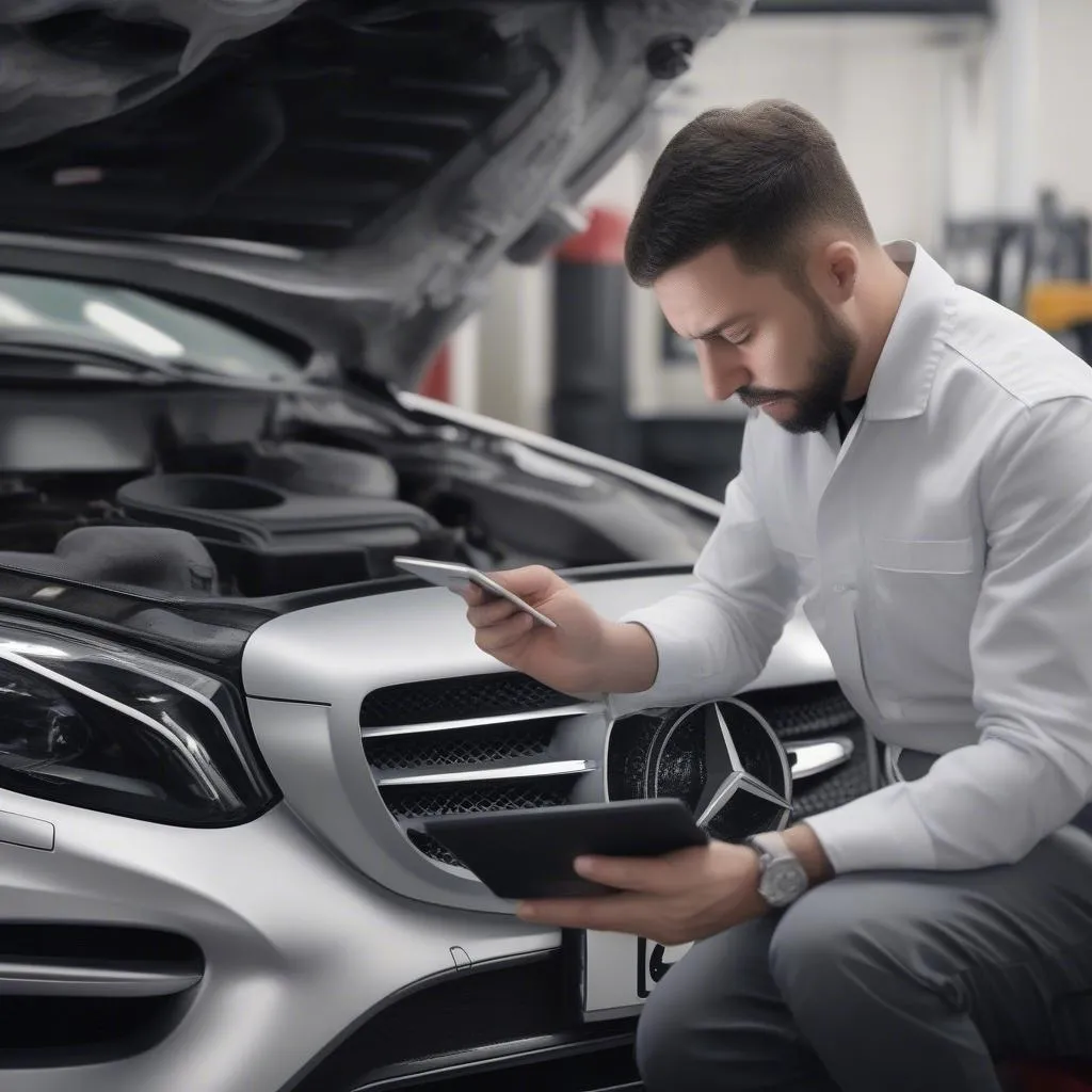 Vérification du VIN Mercedes