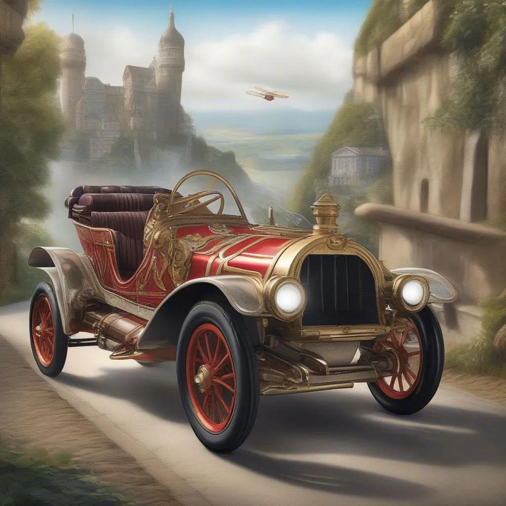 Voiture volante Chitty Chitty Bang Bang