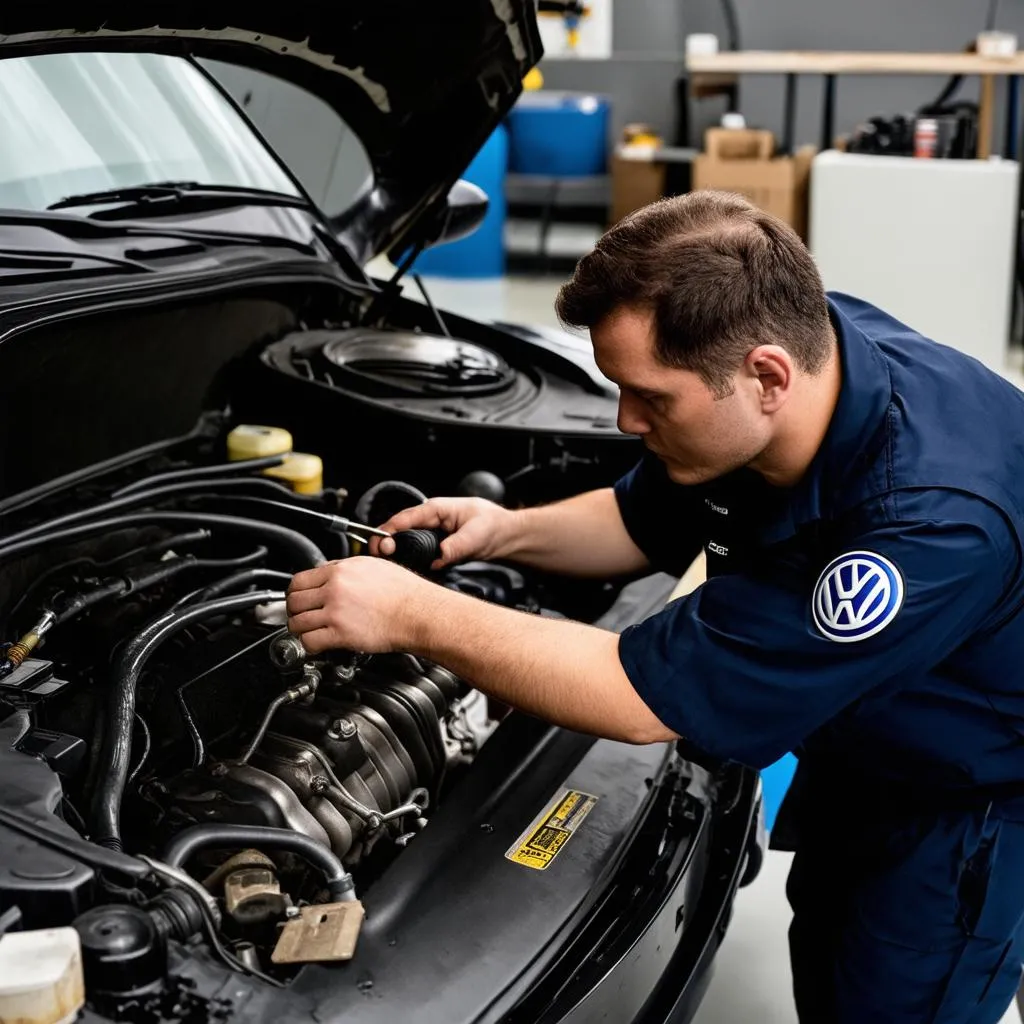 VW Cabrio Mechanic