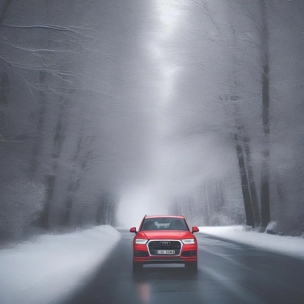 Conduite hivernale à Beaumont-les-Autels