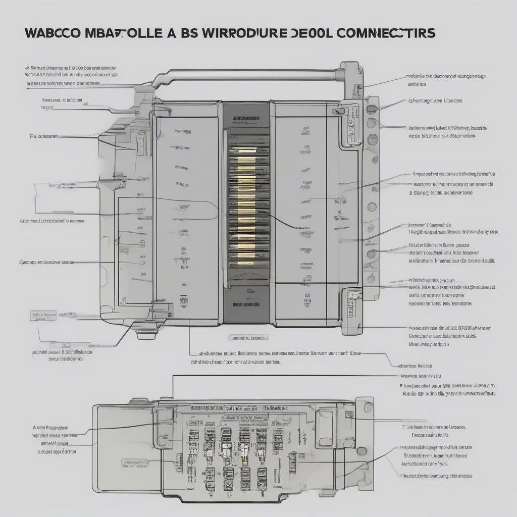 Schéma de câblage ABS Wabco