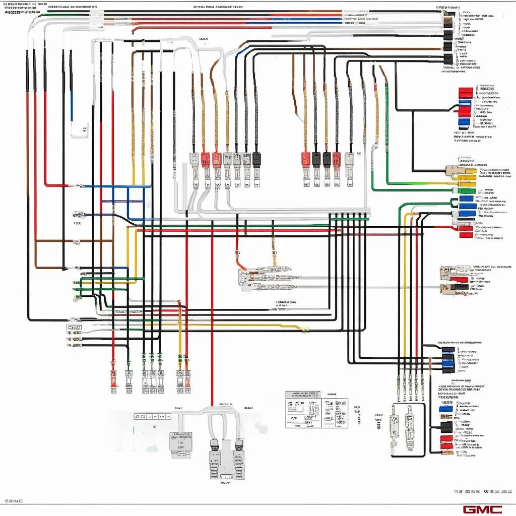 Diagramme de câblage GMC