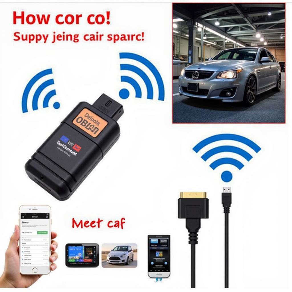 Adaptateur OBD2 WiFi pour DashCommand